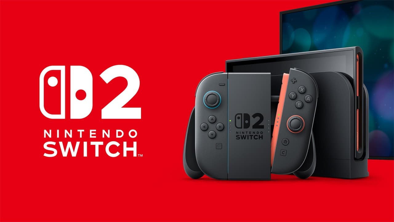 Nintendo Switch 2 mit Joy-Con 2 Controllern und Dock